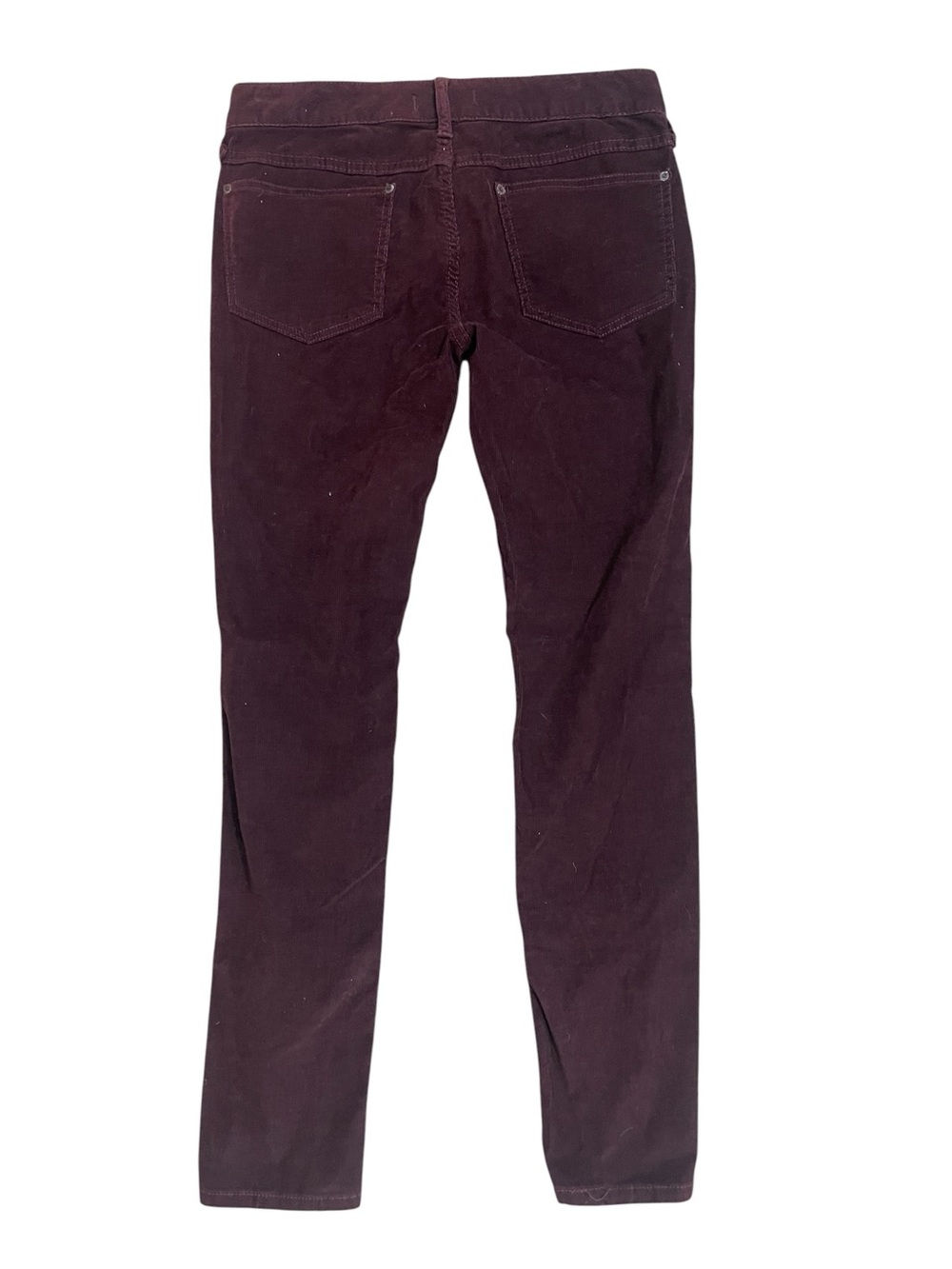 Free People Skinny Corduroy Pants Sangria New Size 29